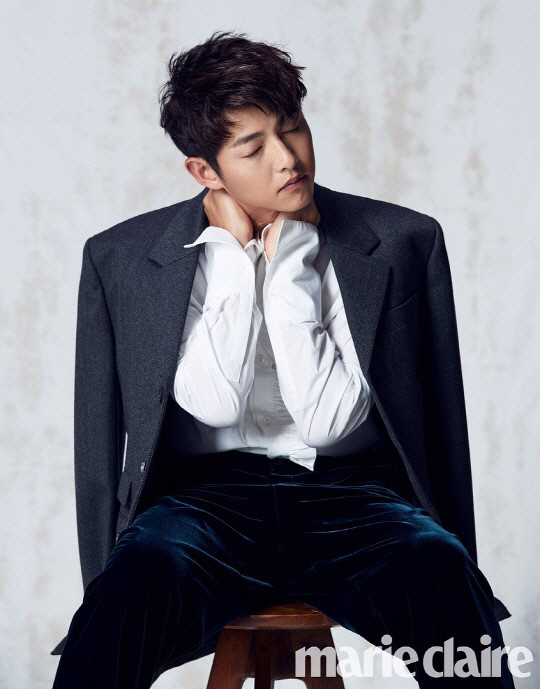 Song Joong-ki Marie Claire